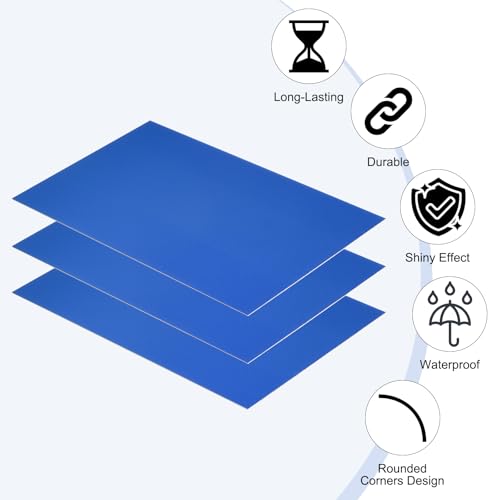 5x8 Inch Anodized Aluminum Sheet Metal (10 Count)