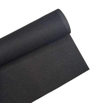 2 Sheets of Black 14 Count Aida Cloth