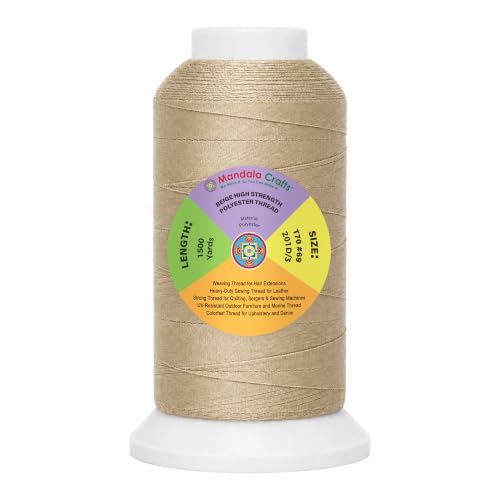 Beige Heavy Duty Thread