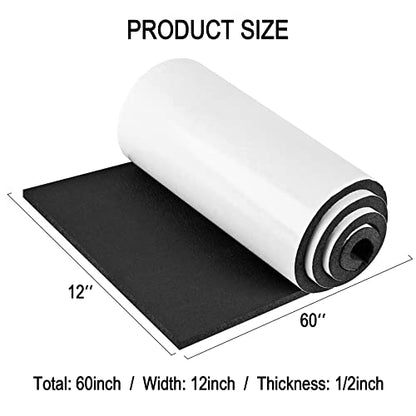 Neoprene Sponge Rubber Foam Sheets with Adhesive Backing