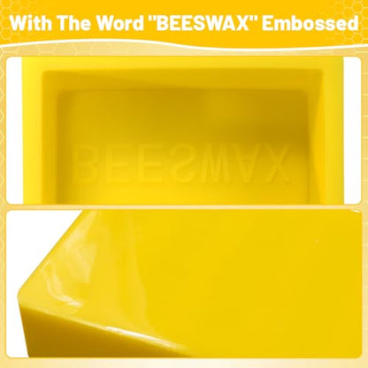 Silicone Beeswax Mold for 2 x 1 lb Blocks