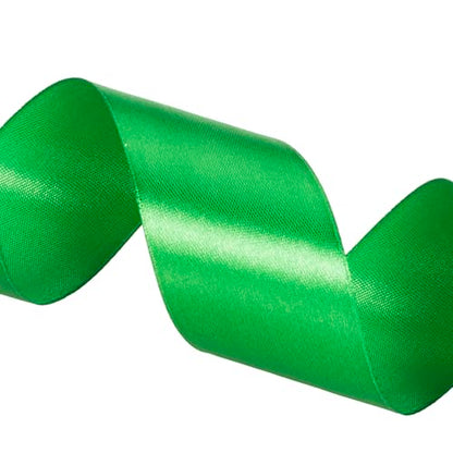 1 1 2 Inch Green Solid Satin Ribbon for Gift Wrapping (150 Foot)