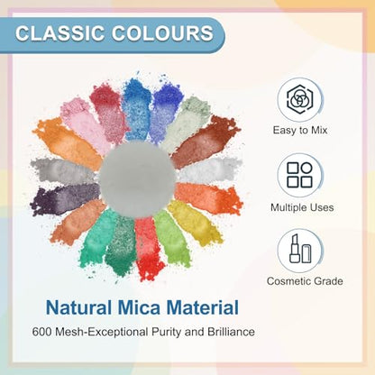 10g 0.35oz Cosmetic Grade Mica Powder