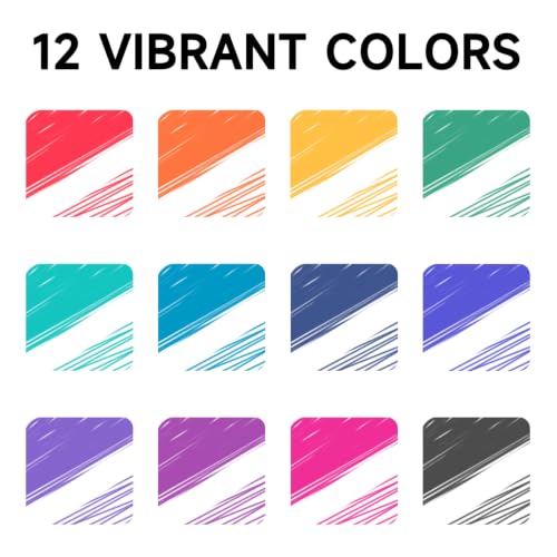 Erasable Gel Pens (12 Count)