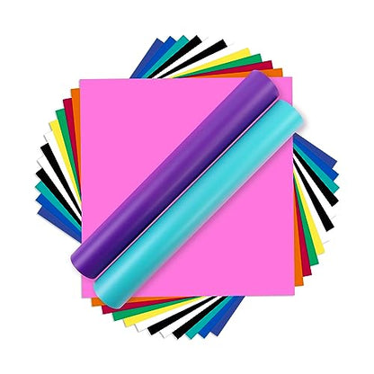 Matte Assorted Permanent Vinyl