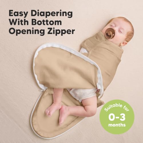 Newborn Swaddles with Zippers (3 Count)
