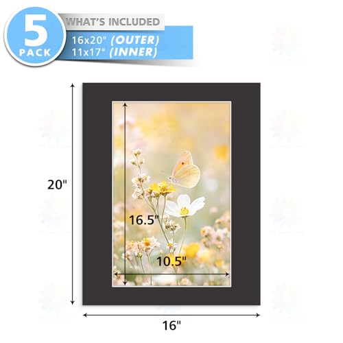 Mat Board Center 5 Pack Acid (5 Count)