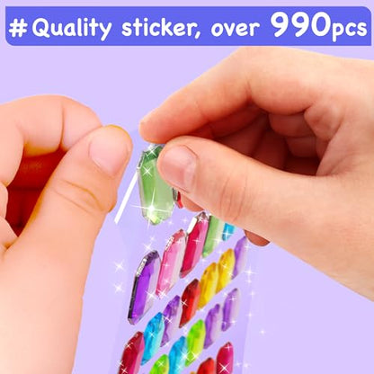 Gem Sticker Kit for Kids