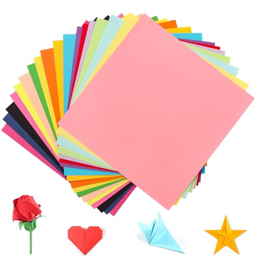 20 Colors Origami Paper 6 × 6 In