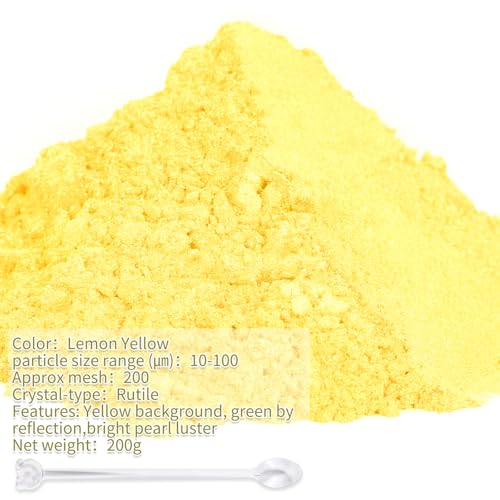 Mica Powder 7.05OZ（200g） (7.0548 Ounce)