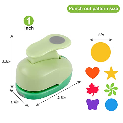 Paper Punches for Crafting (6 Count)