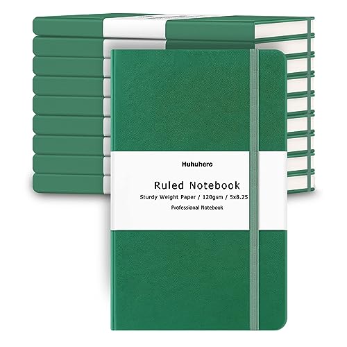 10 Pack Lined Notebook Journals