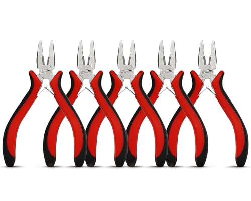 5 Piece 5 Inch Mini Lineman Pliers (5 Count)