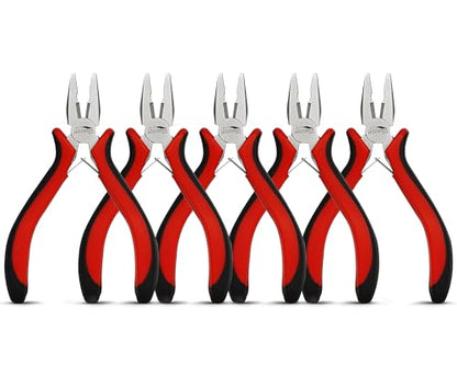 5 Piece 5 Inch Mini Lineman Pliers (5 Count)