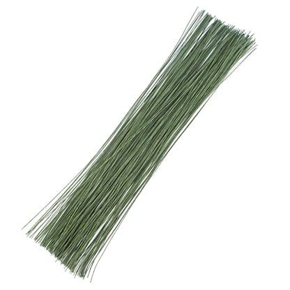 200Pcs Green Floral Wire (200 Count)
