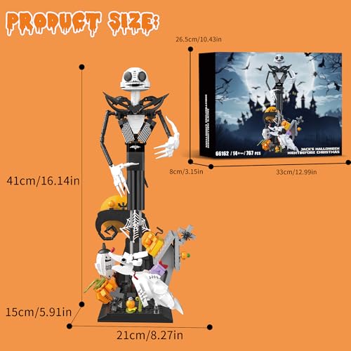 Horror Skull Building Set (767 Count)