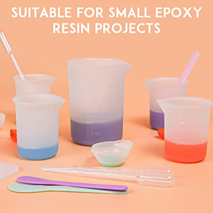 Silicone Resin Measuring Cups