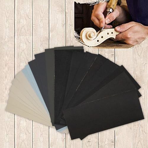 24 PCS Ultra Fine Sandpaper 2000 3000 5000 7000 10000 20000 Grit
