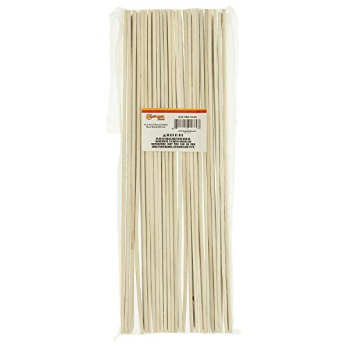 Paint Mix Sticks Pack of 25 Each 12" Birch Paint Mixing Paddles (25 Count)