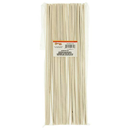 Paint Mix Sticks Pack of 25 Each 12" Birch Paint Mixing Paddles (25 Count)