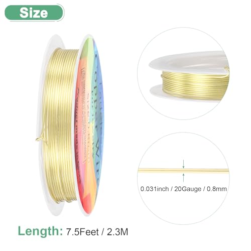 0.8mm 20 Gauge Copper Wire 2.3m