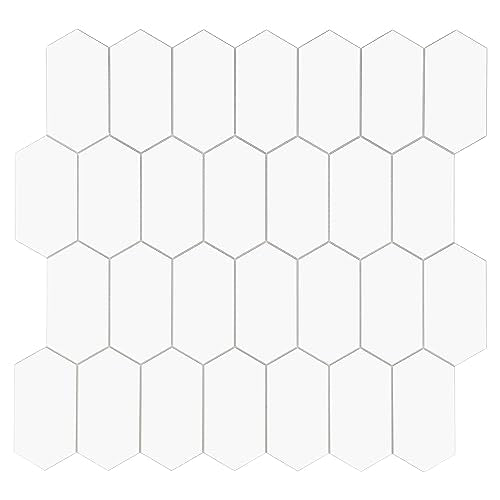 10 Sheet Peel and Stick Backsplash (9.68 Sq Ft)