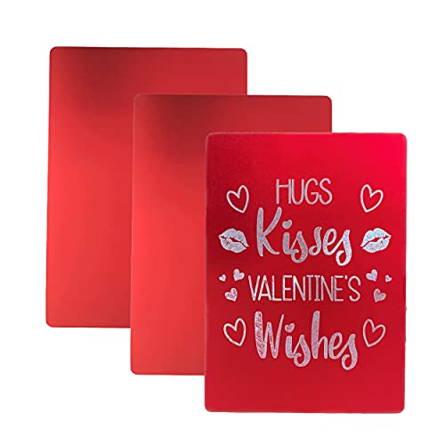 Metal Engraving Sheets for Etching with Maker