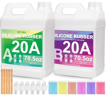 Silicone Mold Making Kit (141 Fl Oz)