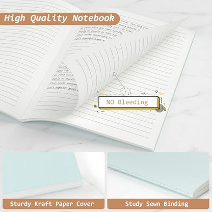 16 Pack Lined Notebook Journals Bulk