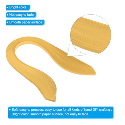 Quilling Strips Paper 600pcs 5mm 39cm Origami Paper Quilling Kits for Art DIY Craft Christmas