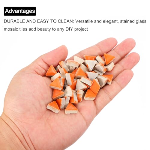 200g Ceramic Mosaic Tiles for Crafts Bulk