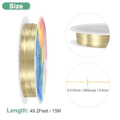 0.3mm 28 Gauge Copper Wire 15m