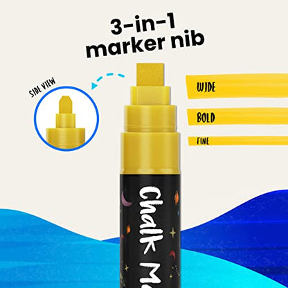 10mm Metallic Car Window Markers