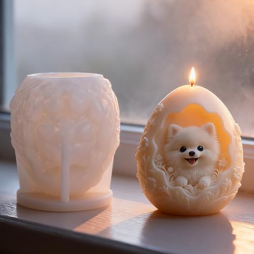 Egg Shape Candle Molds