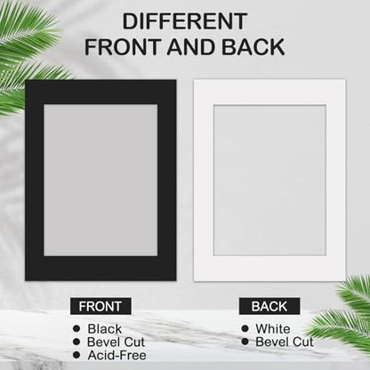 15 Pack Picture Mats 12x16 for 9x12 Photos (15 Count)