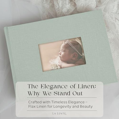 Premium Scrapbook Album with Window and Writing Space