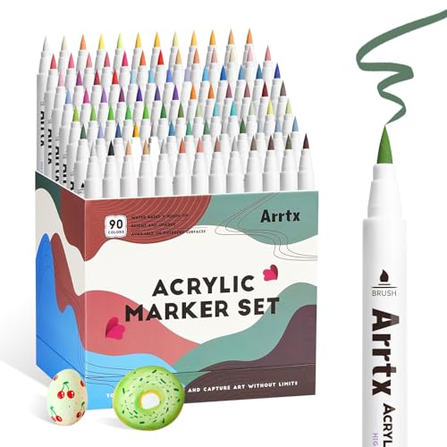 90 Colors Paint Markers