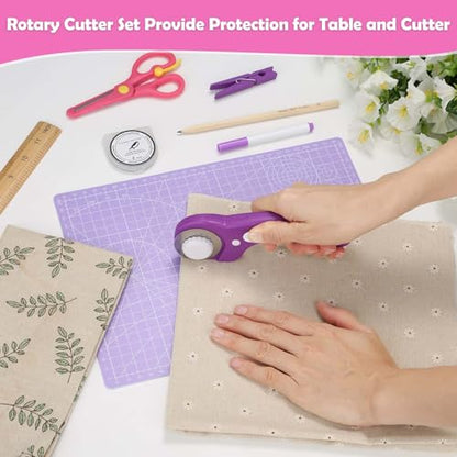 Rotary Fabric Cutter and Mat Set