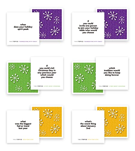 Holiday Conversation Pack for Families (120 Count)