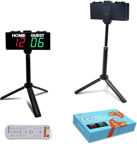 Battery Powered Scoreboard Clock Timer with Buttons