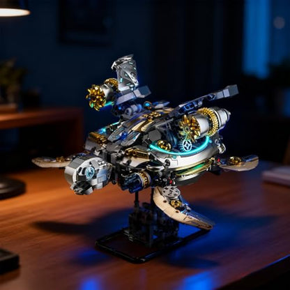 Mechanical Turtle Building Block with Hand