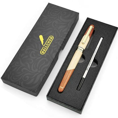 Luxury Wood Ballpoint Pen Writing Set