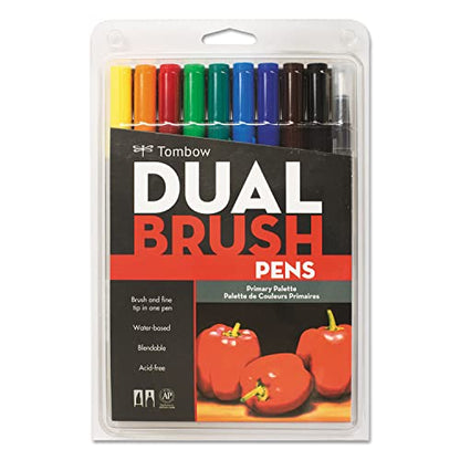 Dual Brush Marker 10 (10 Count)