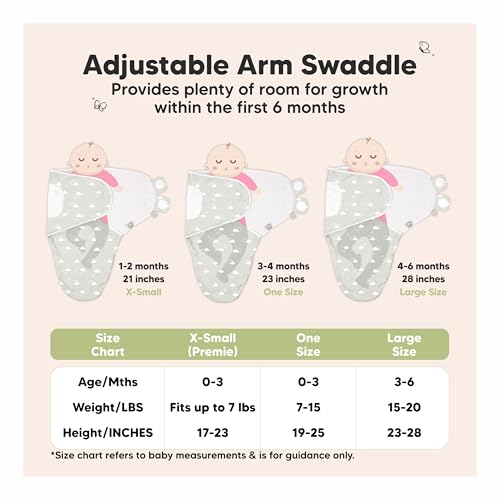 Newborn Swaddles with Zippers (3 Count)