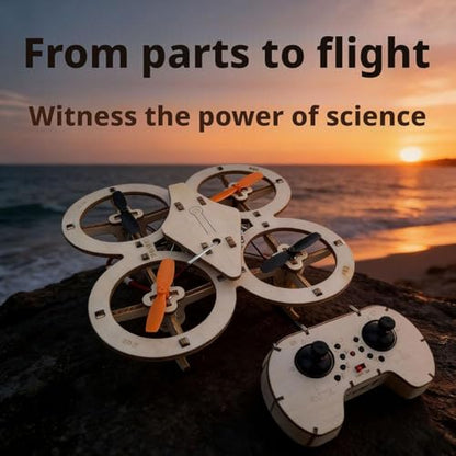 DIY Wooden Drone Model Kit
