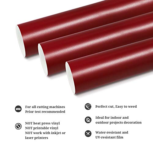Permanent Adhesive Vinyl 12" x 10ft (10 Foot)