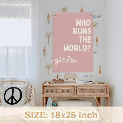 Girls Room Decor Banner
