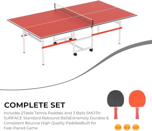 8X4FT Foldable Ping Pong Table