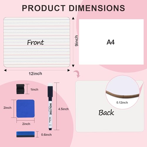Set of 24 Dry Erase Boards (24 Count)