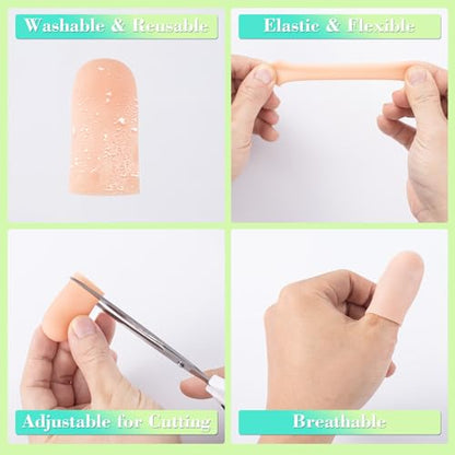 10pcs Gel Finger Cots (10 Count)